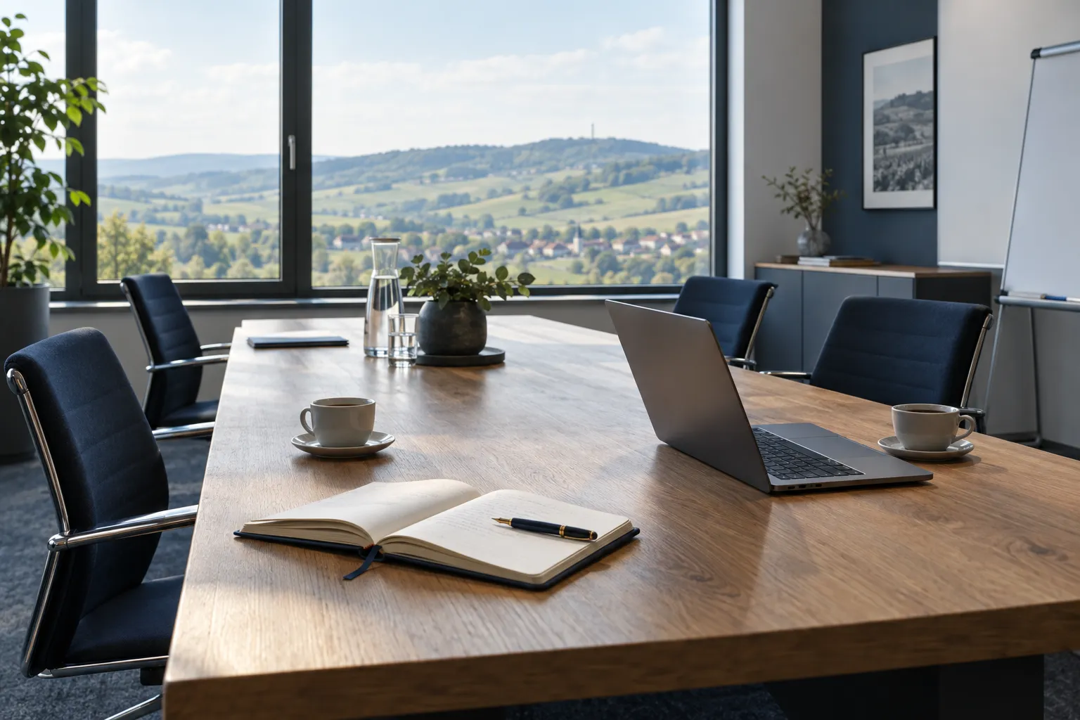 Business English training room — English trainer for in-person and online lessons in the Rhein-Neckar region
